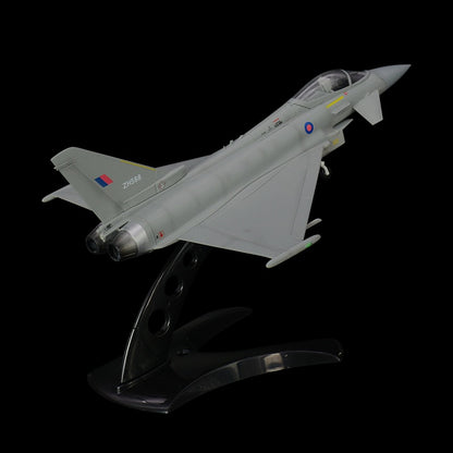 1/72 scale pre-built Typhoon EF2000 fighter jet model