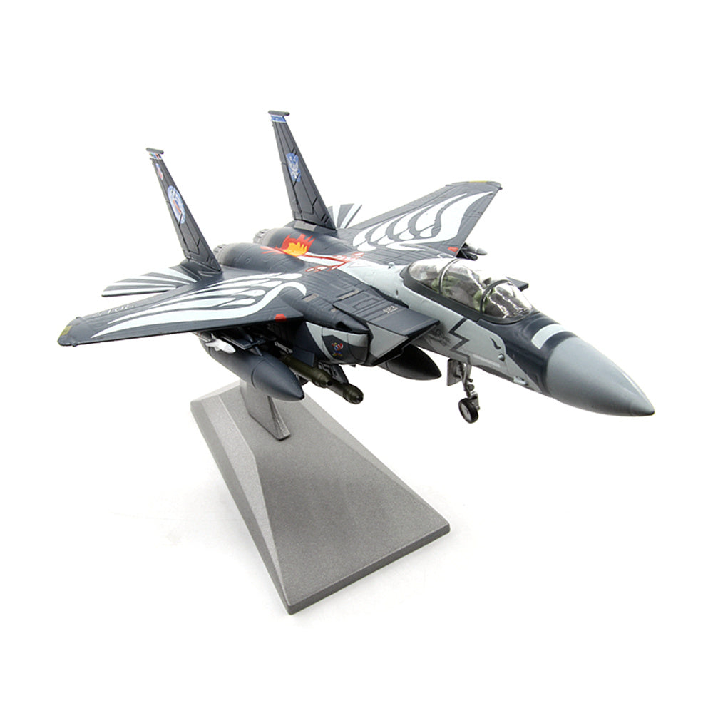 1/100 scale diecast F-15 Eagle fighter aircraft model