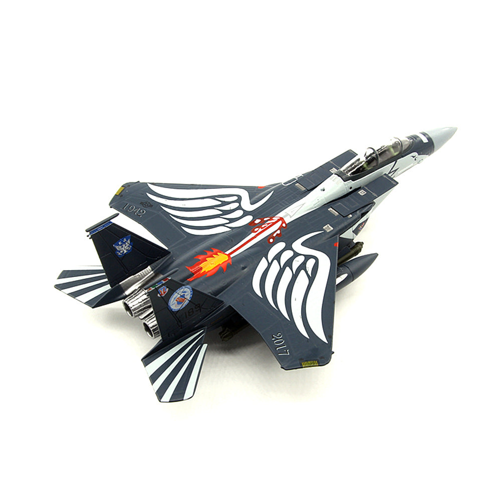 1/100 scale diecast F-15 Eagle fighter aircraft model