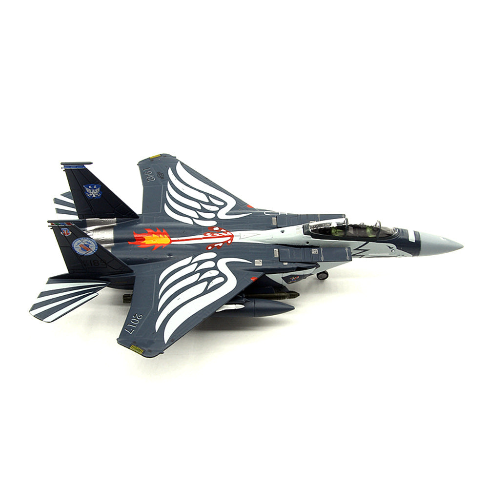 1/100 scale diecast F-15 Eagle fighter aircraft model