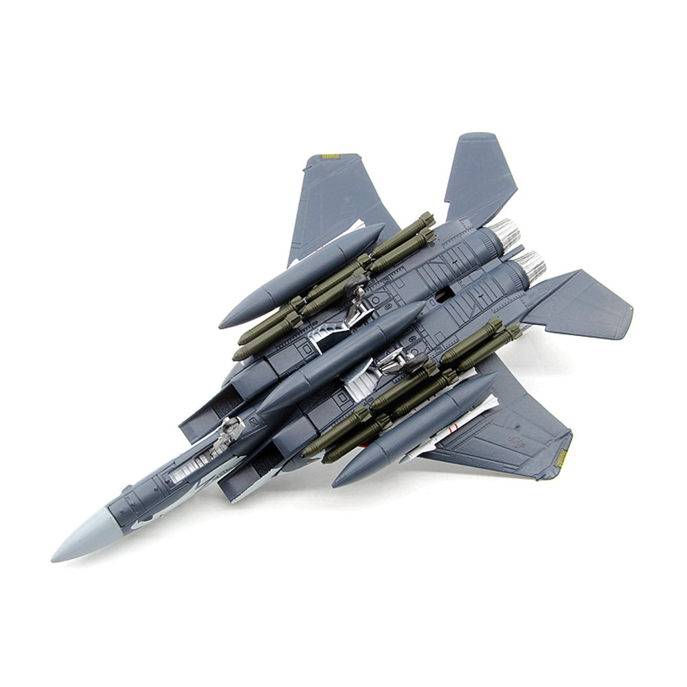 1/100 scale diecast F-15 Eagle fighter aircraft model