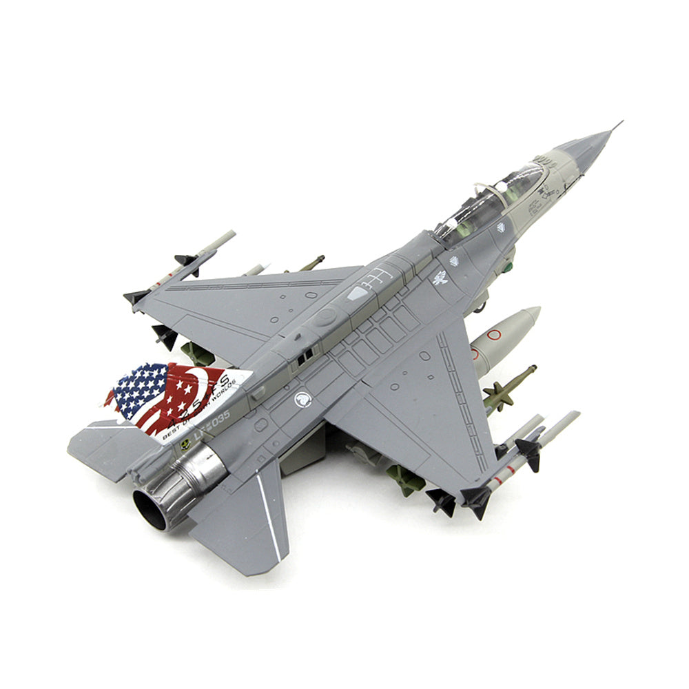 1/72 scale diecast F-16 Fighting Falcon aircraft model