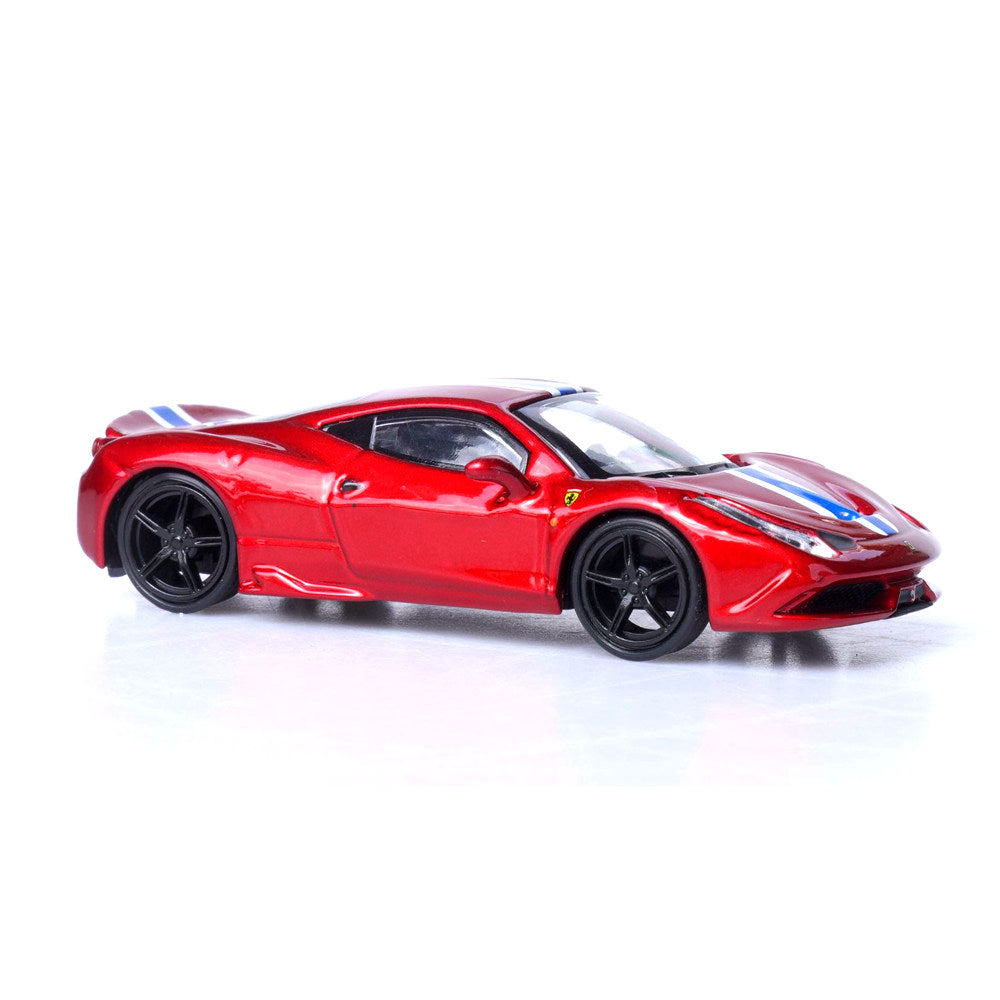 Ferrari 458 Speciale (Metallic Red) 1/64 Scale Diecast Metal Sports Car Collectible Model