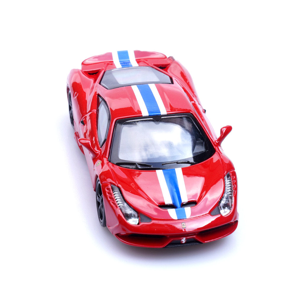 Ferrari 458 Speciale (Red) 1/64 Scale Diecast Metal Sports Car Collectible Model