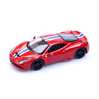 Ferrari 458 Speciale (Red) 1/64 Scale Diecast Metal Sports Car Collectible Model