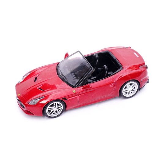 Ferrari California T (Metallic Red) 1/64 Scale Diecast Metal Sports Car Collectible Model