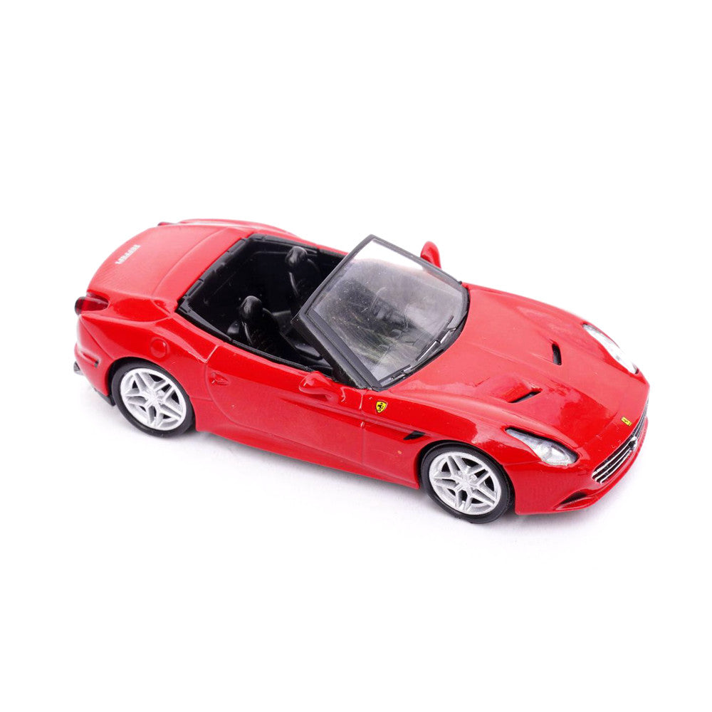 Ferrari California T (Red) 1/64 Scale Diecast Metal Sports Car Collectible Model