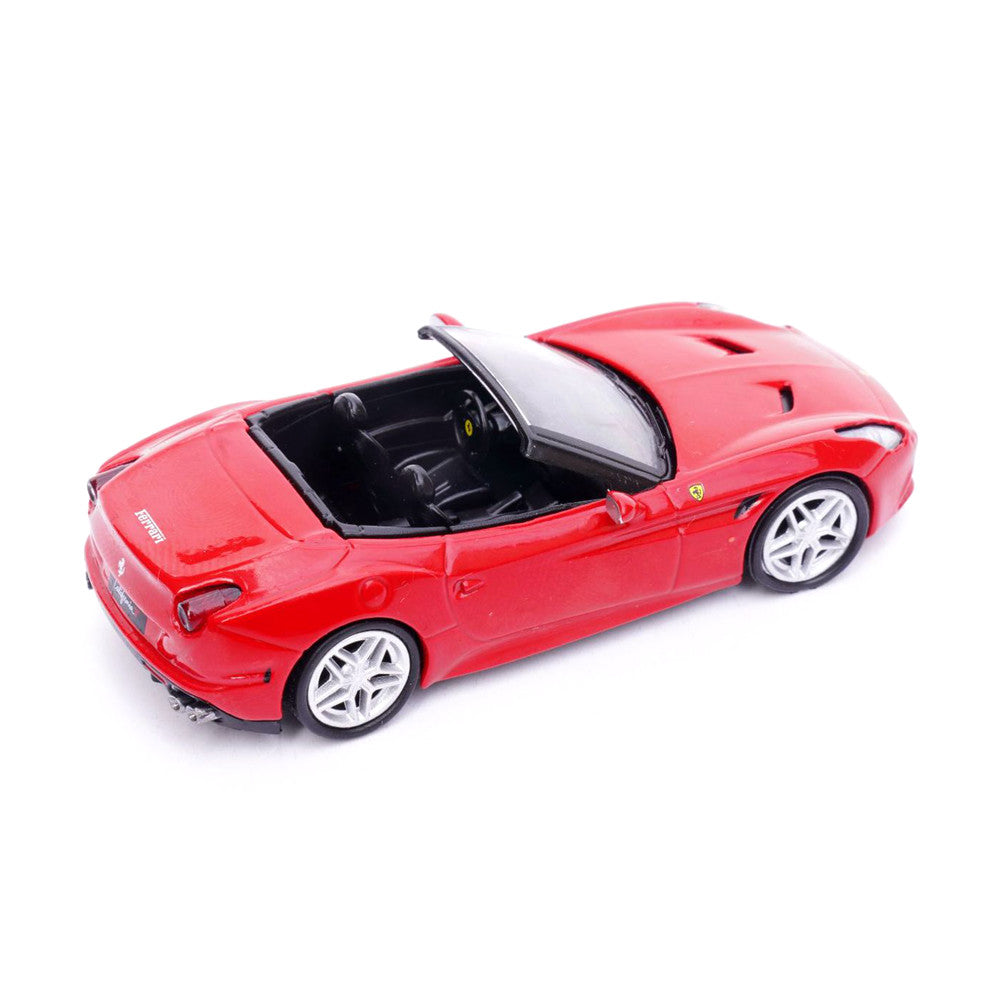 Ferrari California T (Red) 1/64 Scale Diecast Metal Sports Car Collectible Model