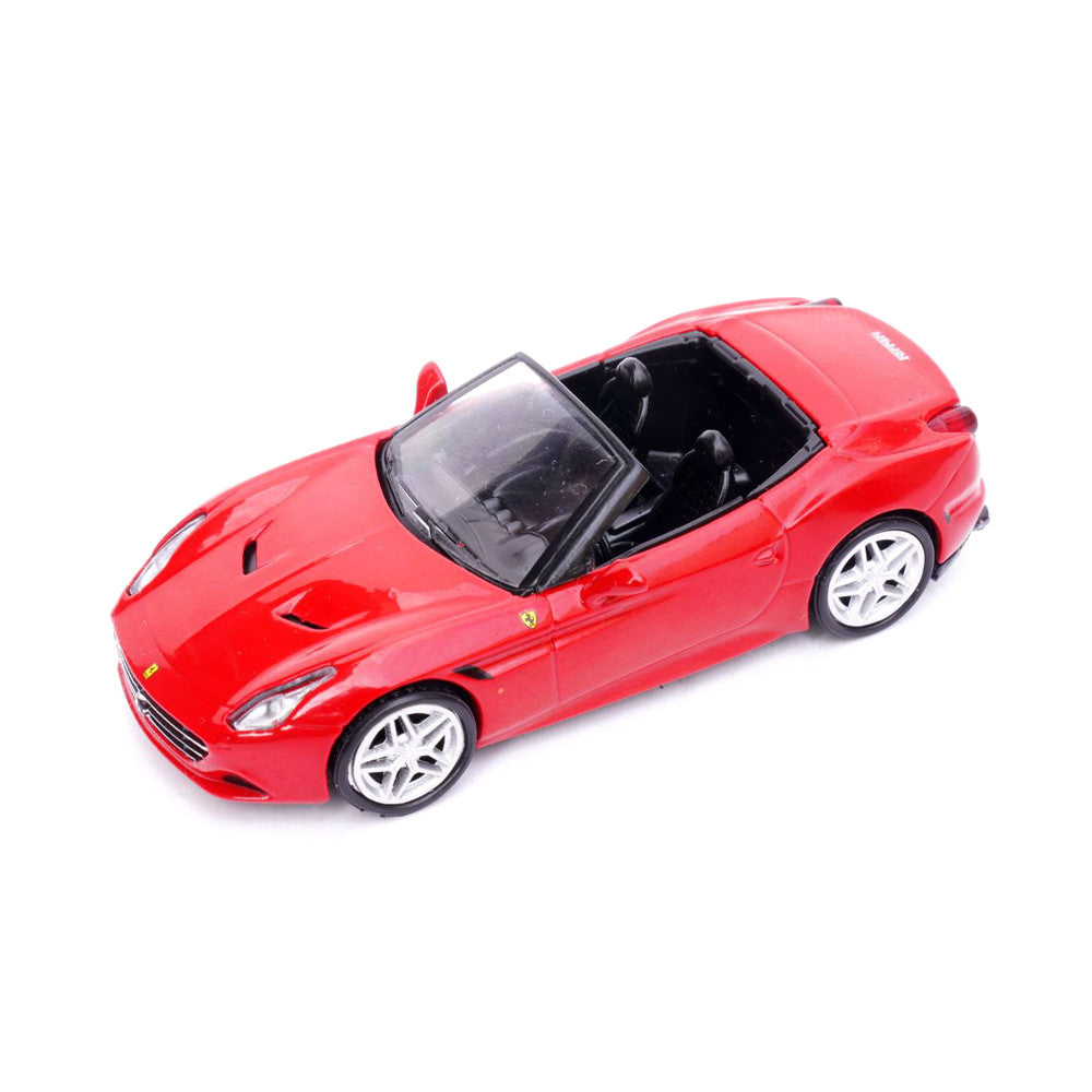 Ferrari California T (Red) 1/64 Scale Diecast Metal Sports Car Collectible Model