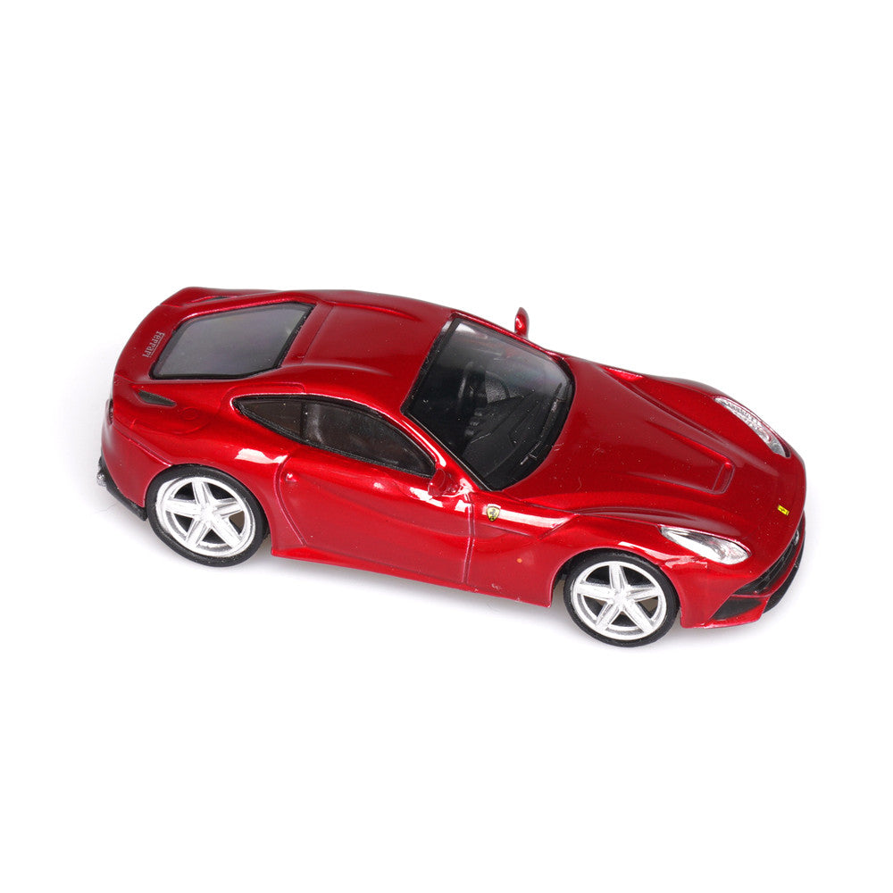 Ferrari F12 Berlinetta (Metallic Red) 1/64 Scale Diecast Metal Sports Car Collectible Model