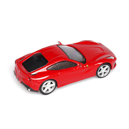 Ferrari F12 Berlinetta (Red) 1/64 Scale Diecast Metal Sports Car Collectible Model