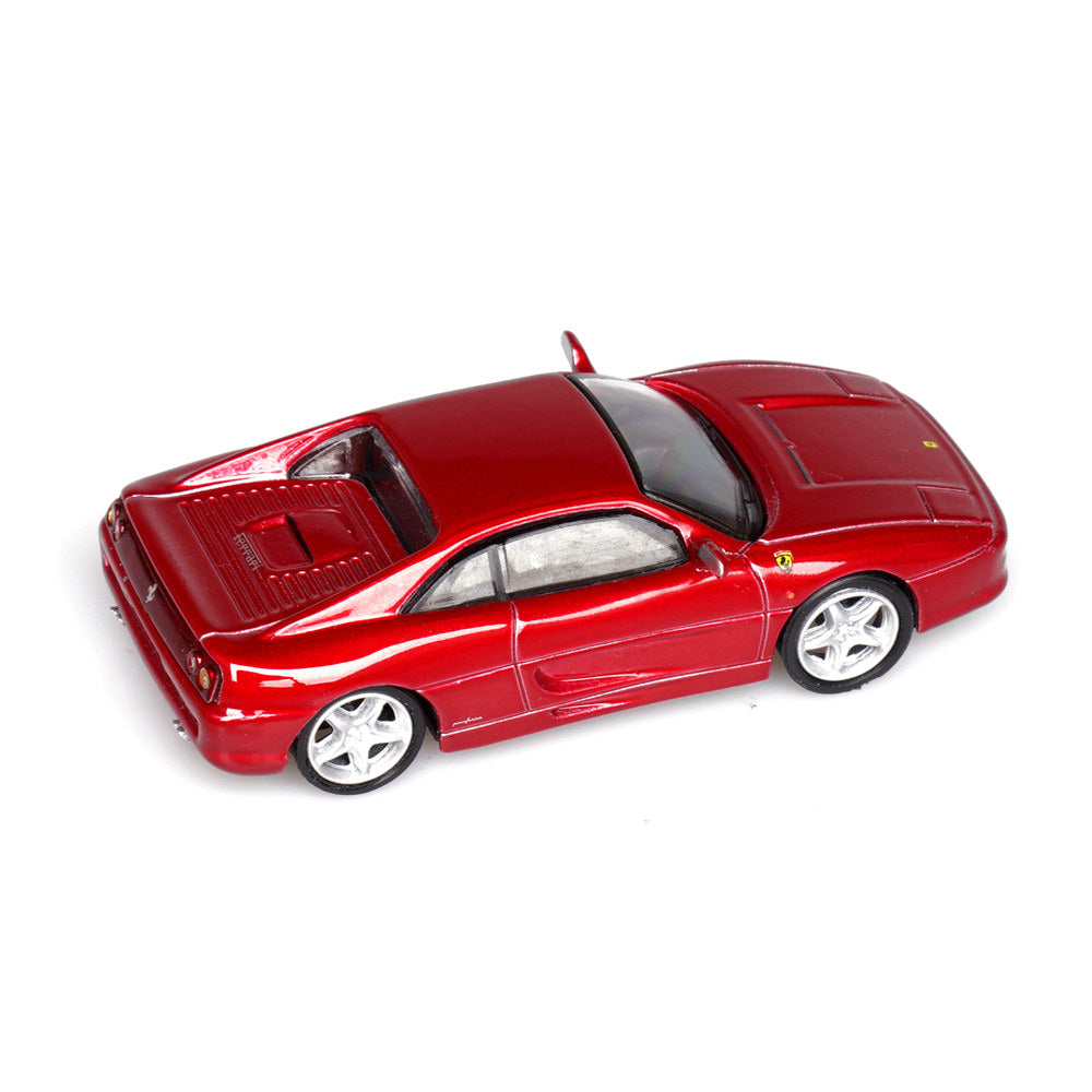 Ferrari F355 Berlinetta (Metallic Red) 1/64 Scale Diecast Metal Sports Car Collectible Model