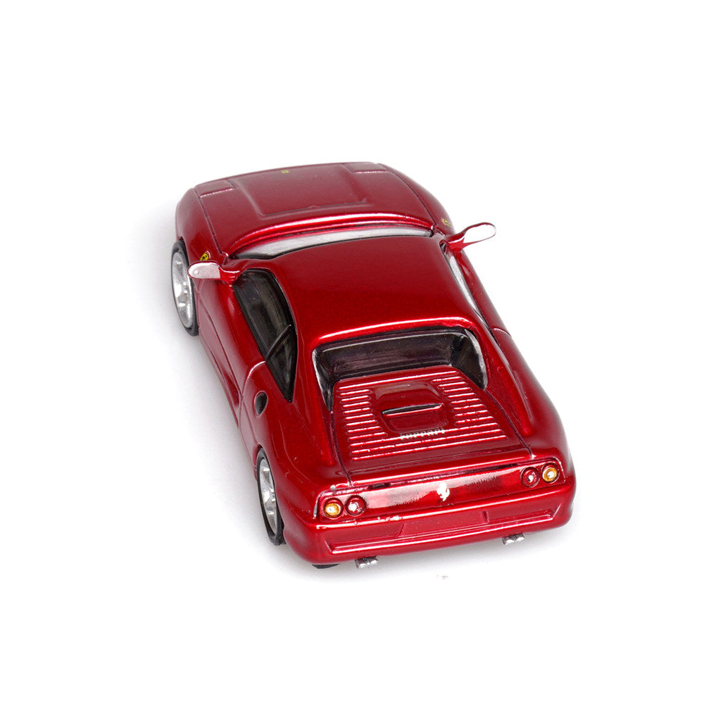 Ferrari F355 Berlinetta (Metallic Red) 1/64 Scale Diecast Metal Sports Car Collectible Model