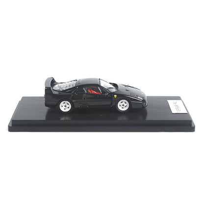 Ferrari F40 (Black) 1/64 Scale Diecast Metal Vintage Sports Car Collectible Model