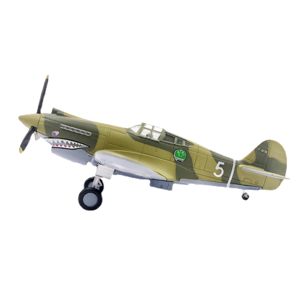 1/72 scale diecast P-40B Flying Tiger fighter aircraft model