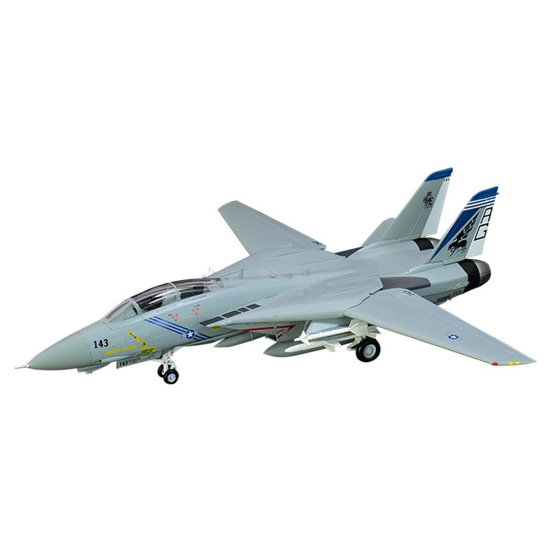 prebuilt 1/72 scale F-14 Tomcat fighter model 37185