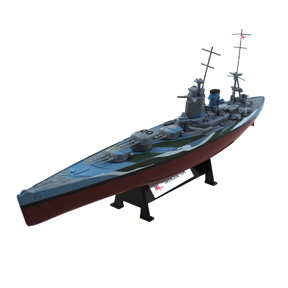 1/1000 scale diecast HMS Rodney battleship model