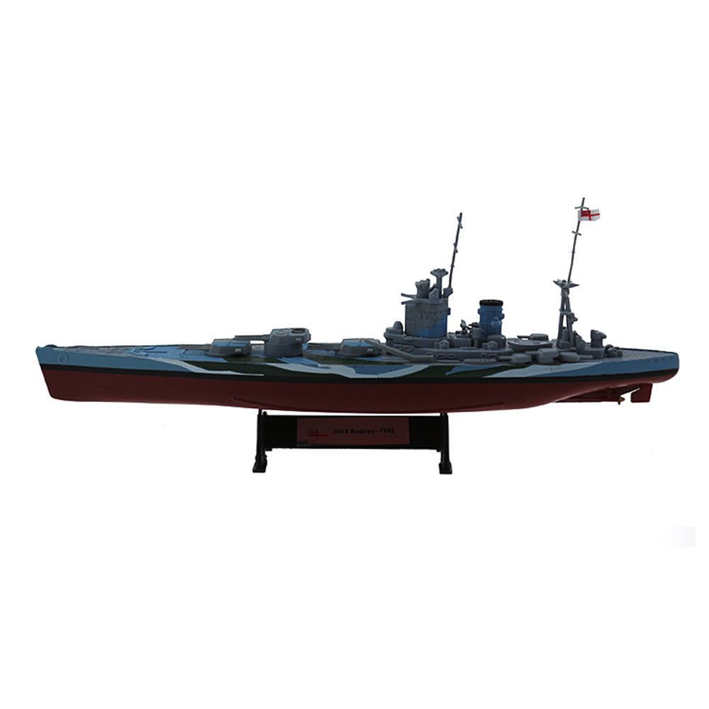 1/1000 scale diecast HMS Rodney battleship model