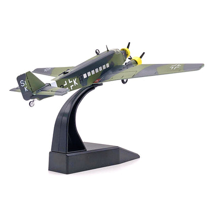 1/144 scale diecast Ju-52 transport aircraft model