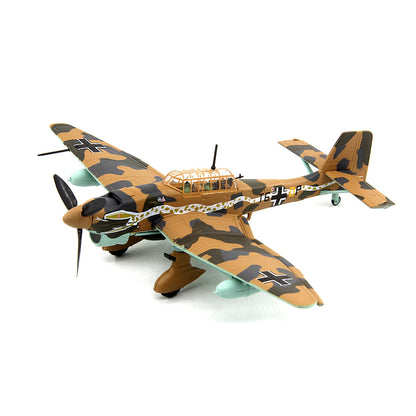 1/72 scale diecast Ju 87 dive bomber aircraft model