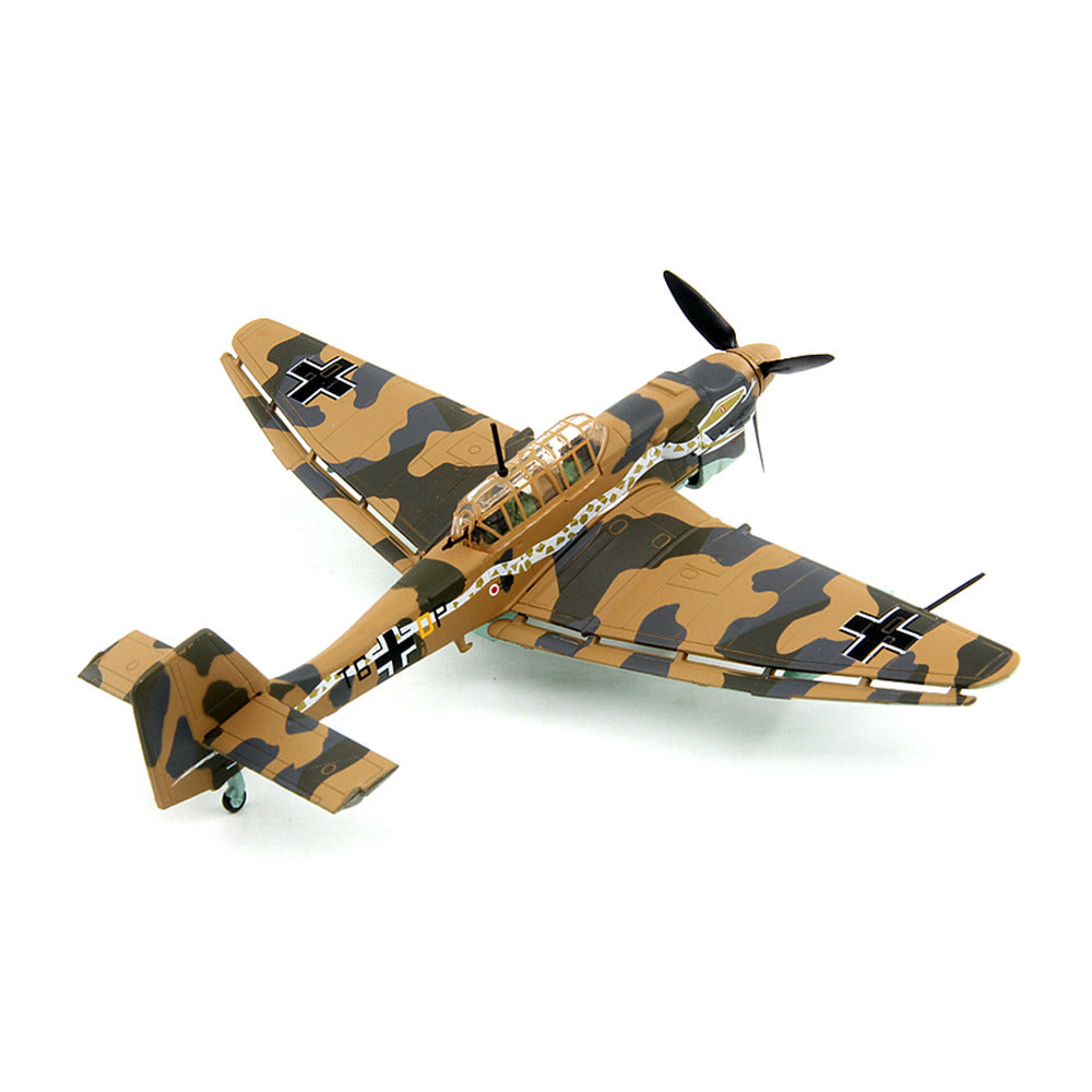 1/72 scale diecast Ju 87 dive bomber aircraft model