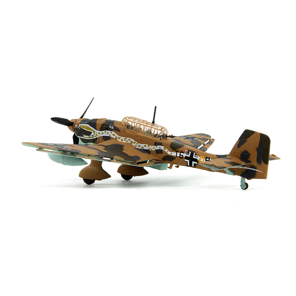 1/72 scale diecast Ju 87 dive bomber aircraft model