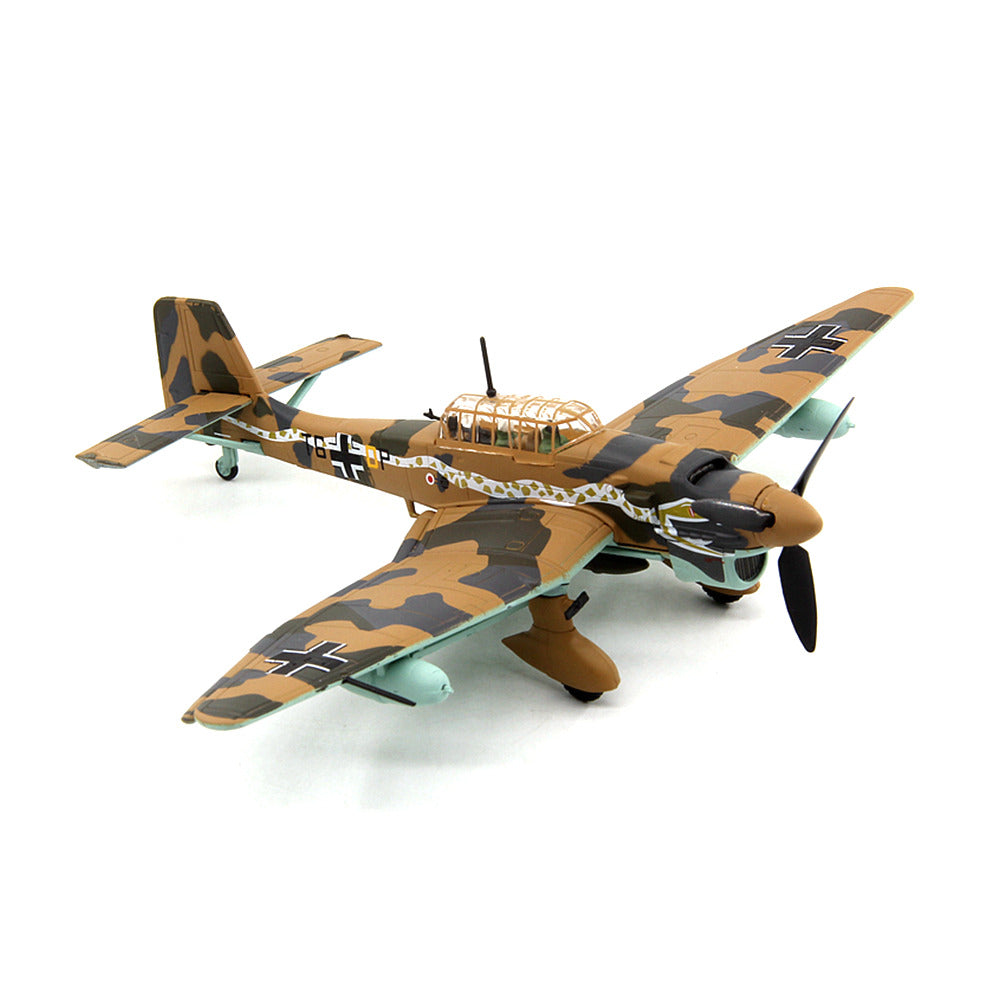 1/72 scale diecast Ju 87 dive bomber aircraft model