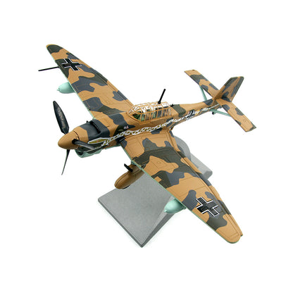 1/72 scale diecast Ju 87 dive bomber aircraft model