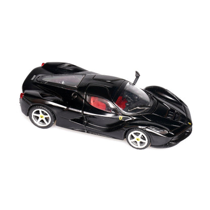 LaFerrari (Black) 1/64 Scale Diecast Metal Sports Car Collectible Model