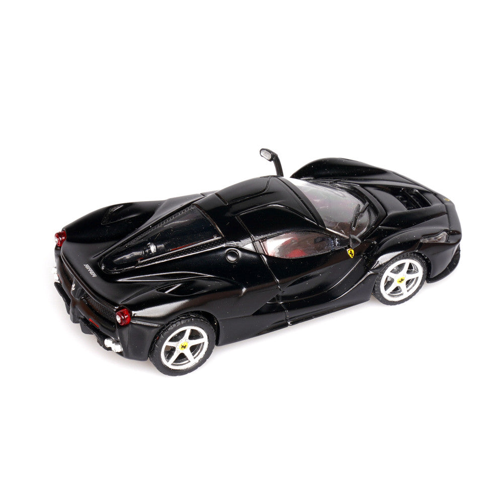 LaFerrari (Black) 1/64 Scale Diecast Metal Sports Car Collectible Model