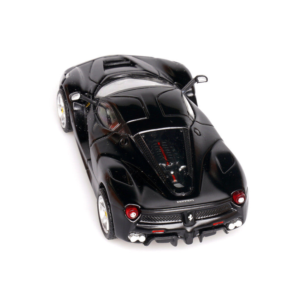 LaFerrari (Black) 1/64 Scale Diecast Metal Sports Car Collectible Model