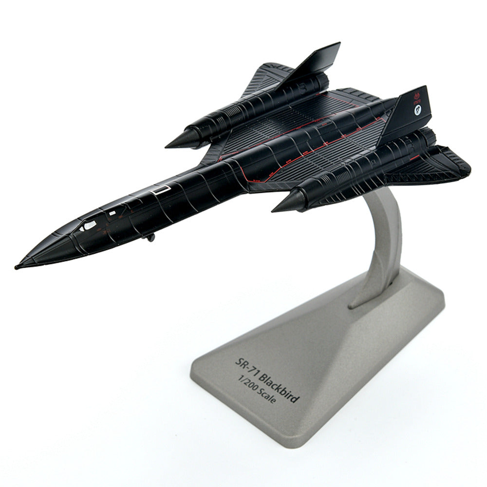 SR-71 Blackbird diecast aircraft model