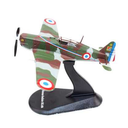 1/72 scale diecast M.S.406 fighter aircraft model