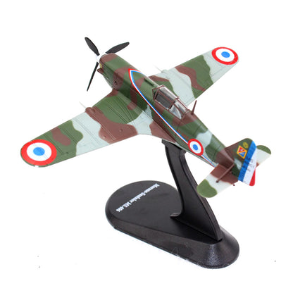 1/72 scale diecast M.S.406 fighter aircraft model