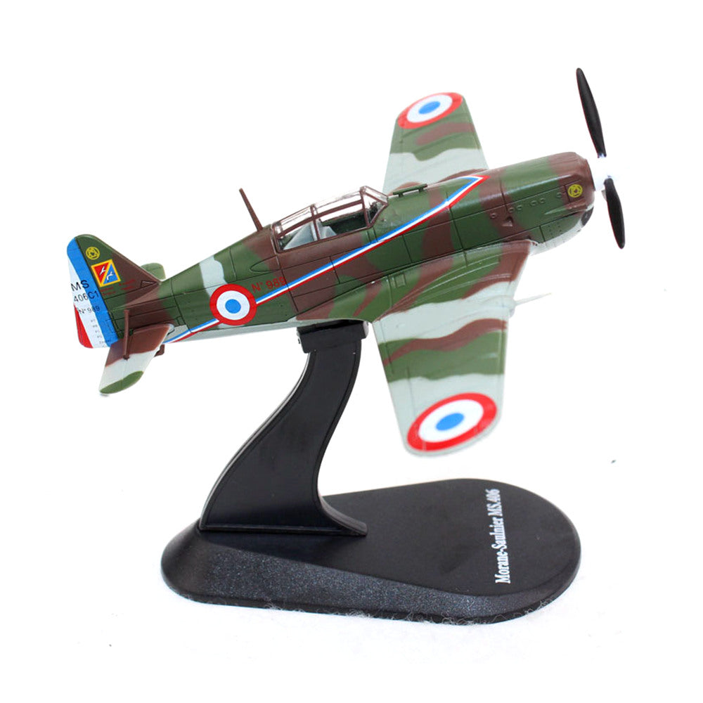 1/72 scale diecast M.S.406 fighter aircraft model