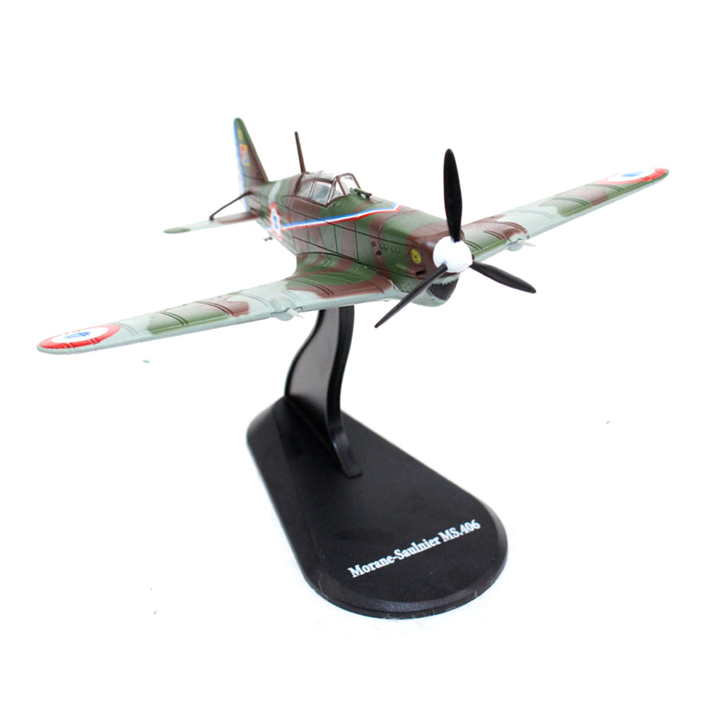 1/72 scale diecast M.S.406 fighter aircraft model