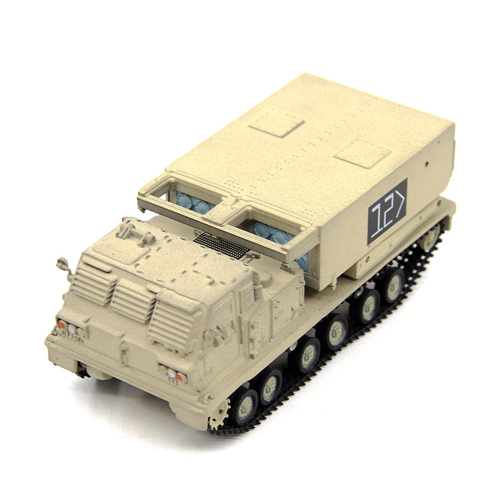 1/72 scale diecast M270 MLRS model