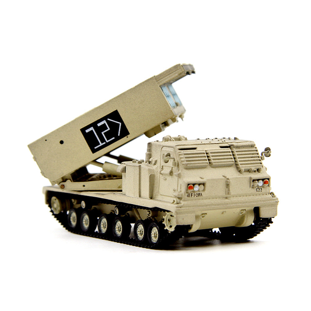 1/72 scale diecast M270 MLRS model