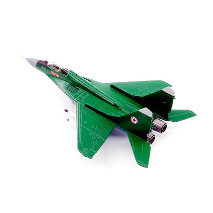 1/100 scale diecast MiG-29 fighter aircraft model