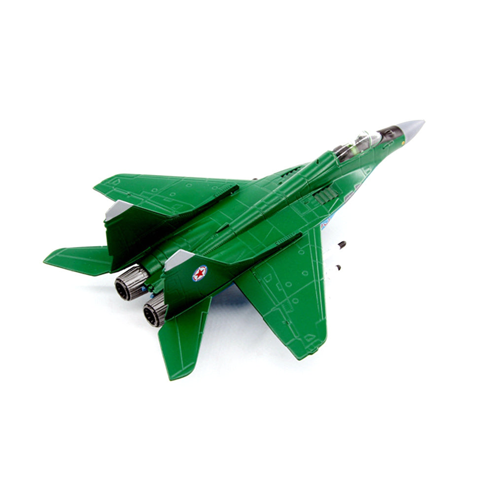 1/100 scale diecast MiG-29 fighter aircraft model