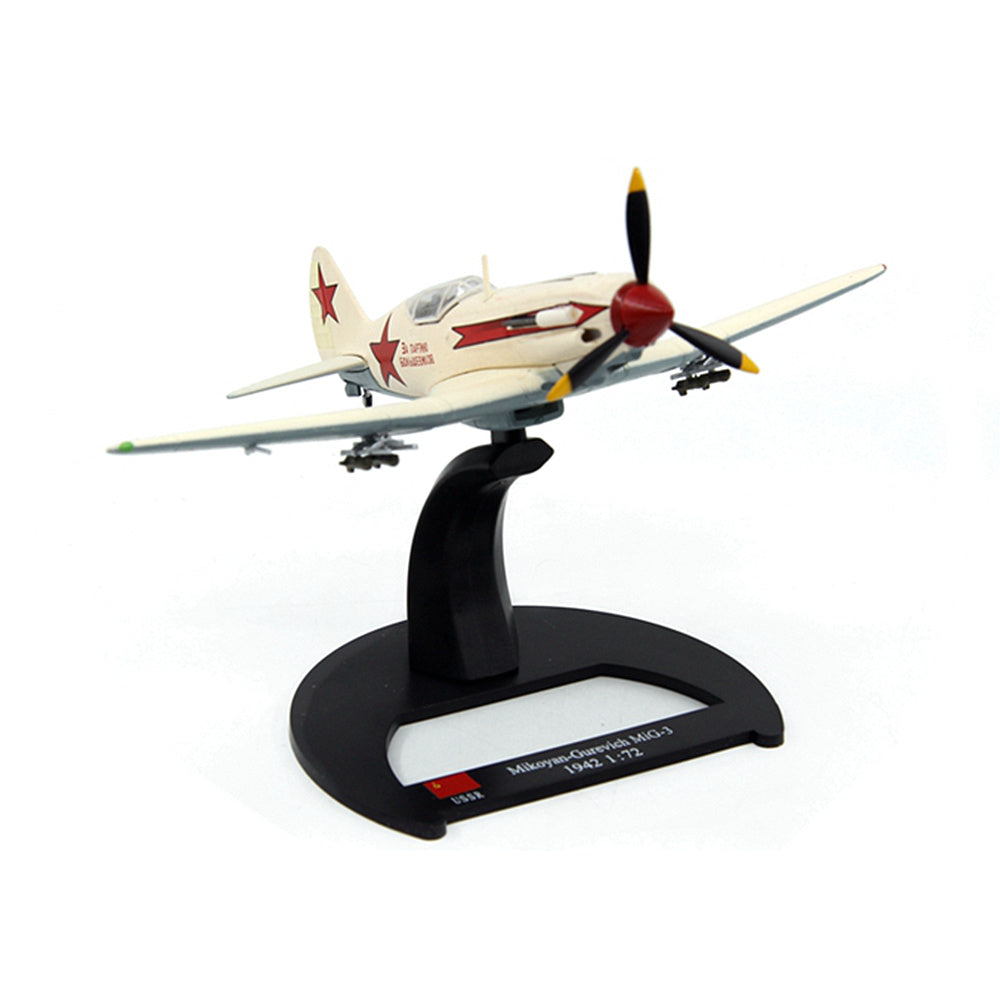 1/72 scale diecast MiG-3 aircraft model