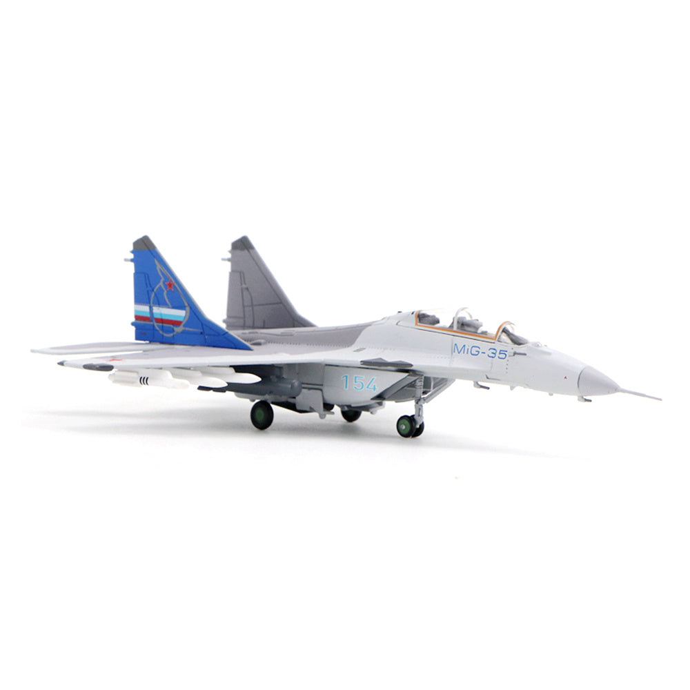 1/100 scale diecast MiG-35 fighter aircraft model