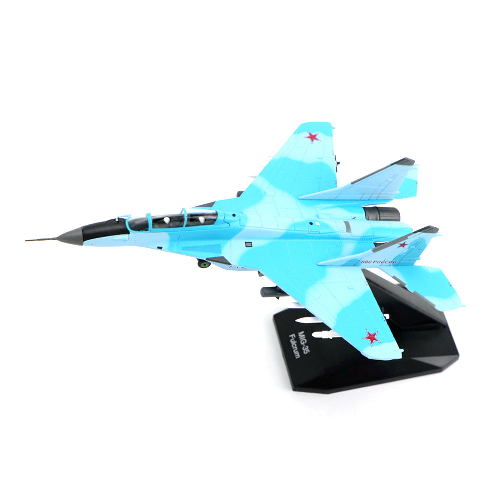 1/100 scale diecast MiG-35 fighter aircraft model