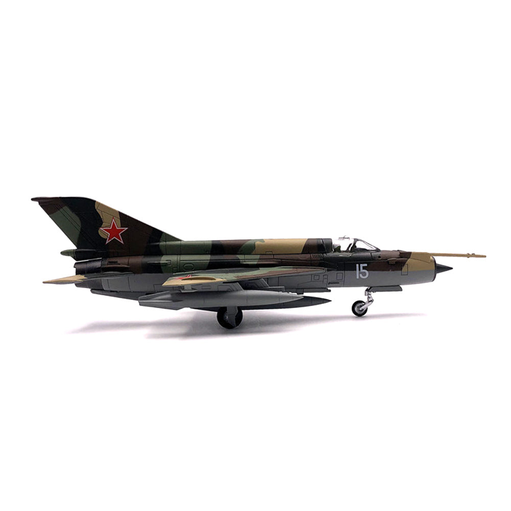 1/72 scale diecast MiG-21 aircraft model
