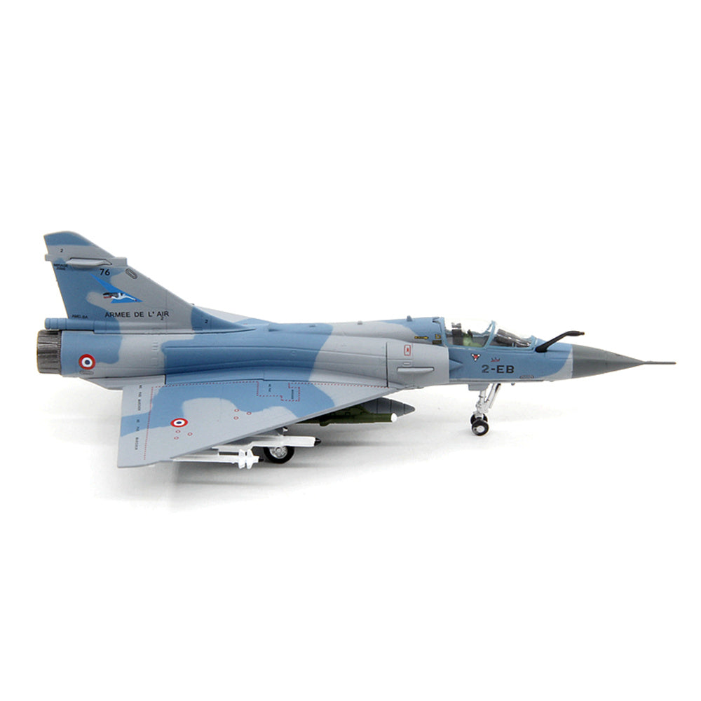 1/100 scale diecast Mirage 2000 aircraft model