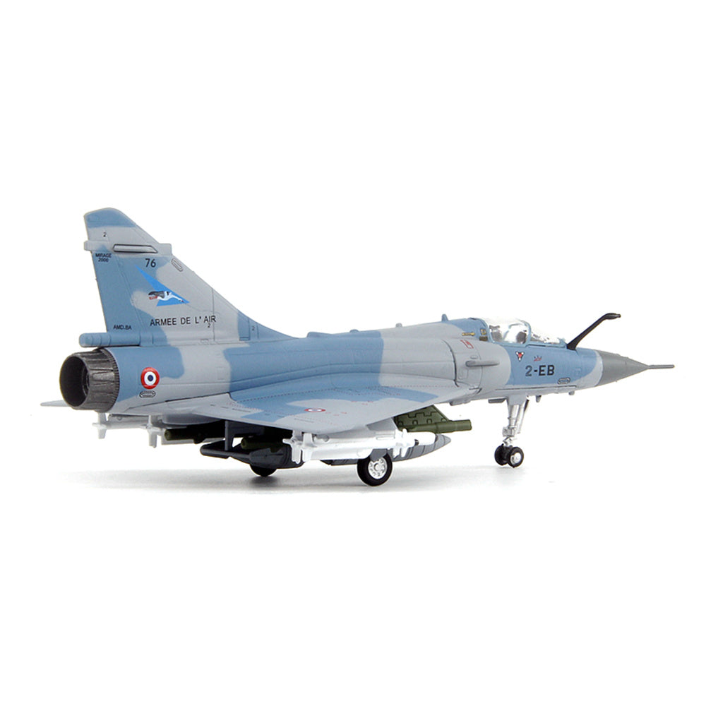 1/100 scale diecast Mirage 2000 aircraft model