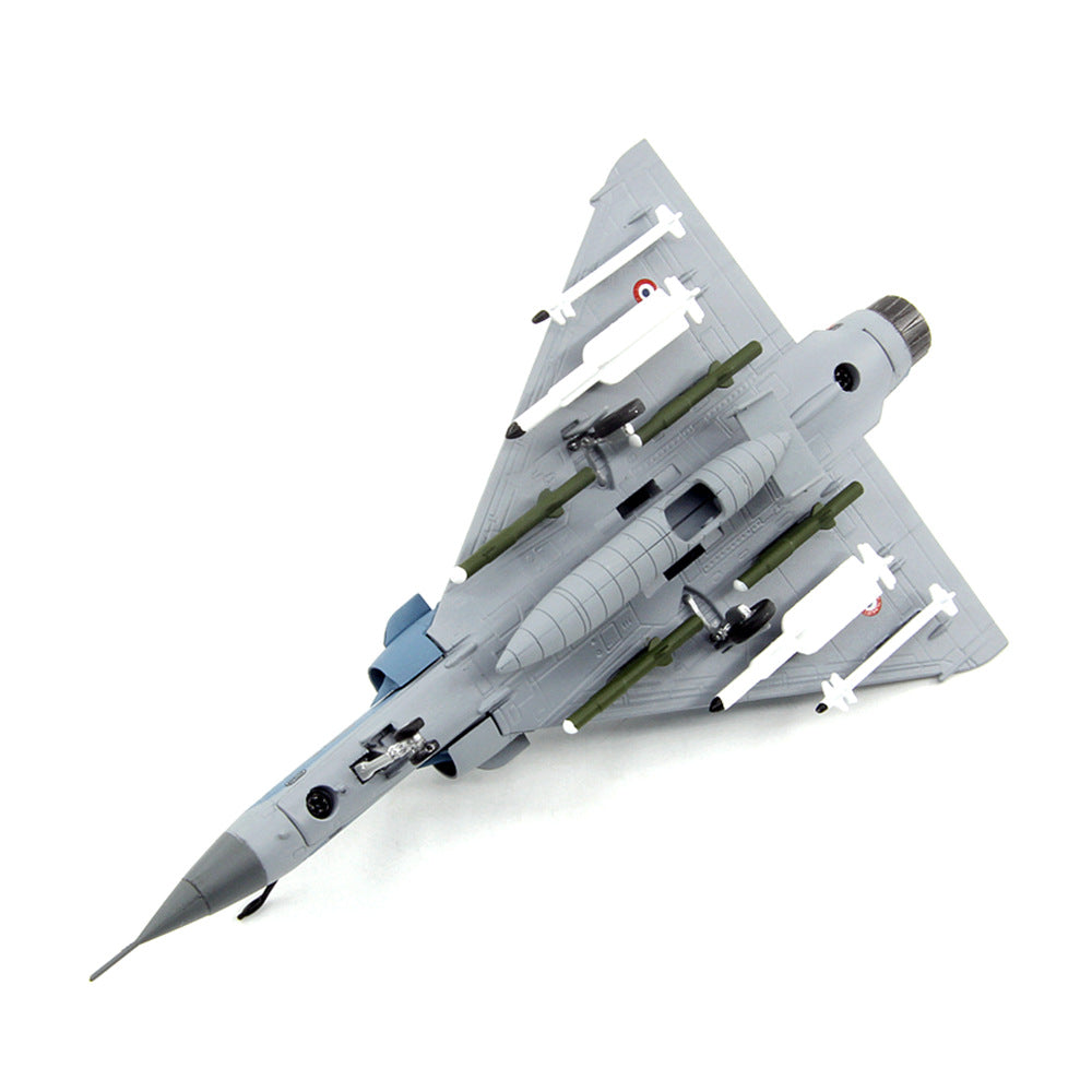 1/100 scale diecast Mirage 2000 aircraft model