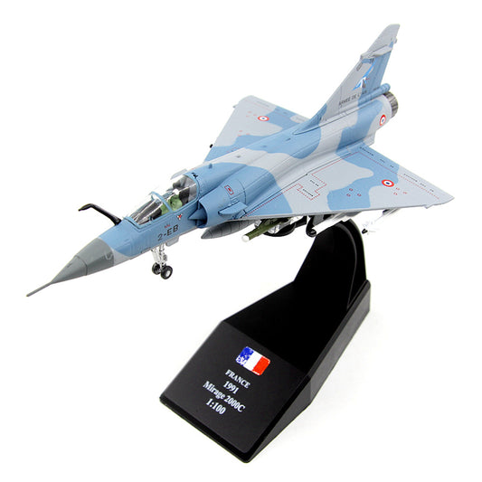 1/100 scale diecast Mirage 2000 aircraft model