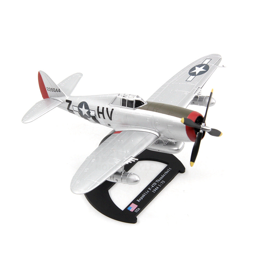 1/72 scale diecast P-47 Thunderbolt aircraft model