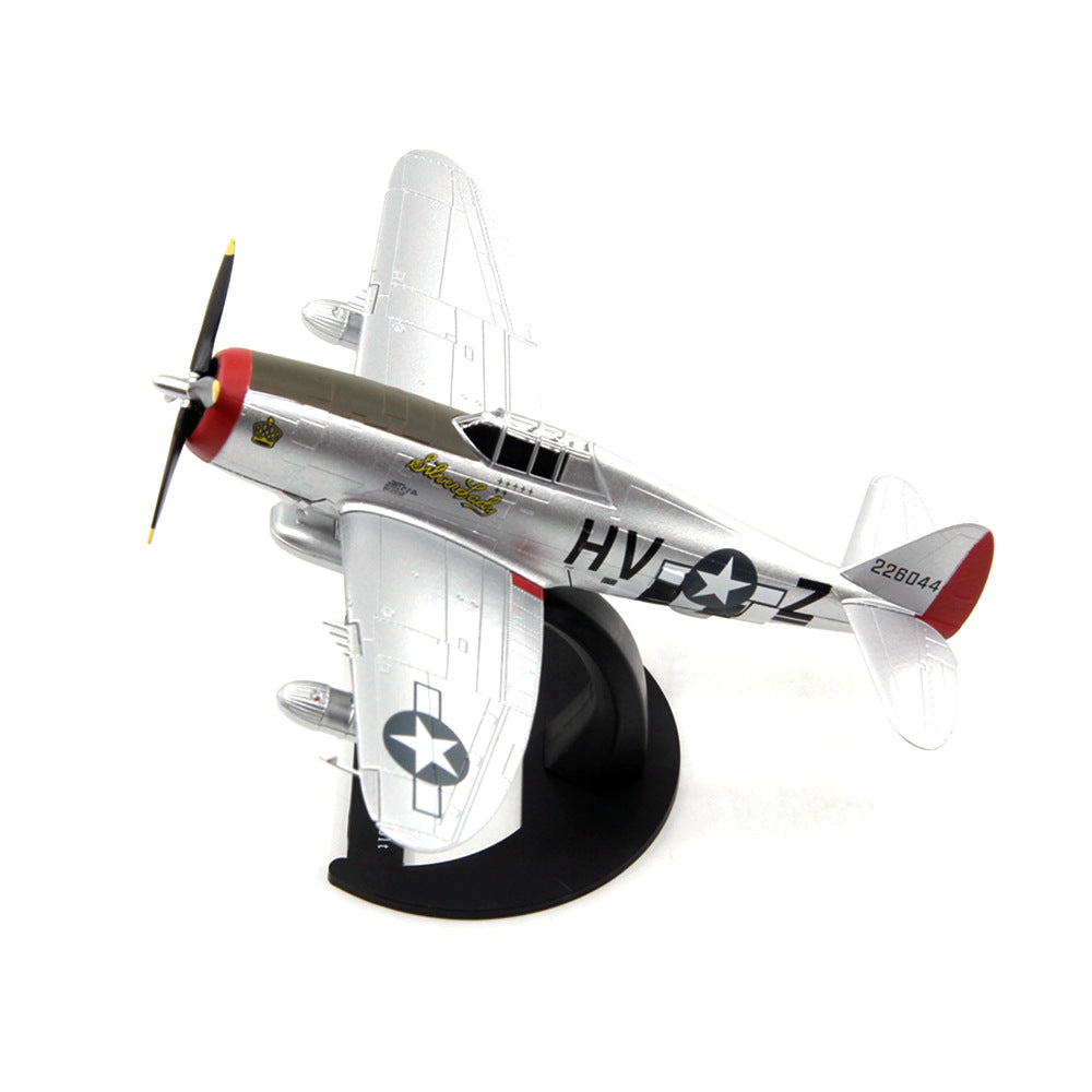 1/72 scale diecast P-47 Thunderbolt aircraft model